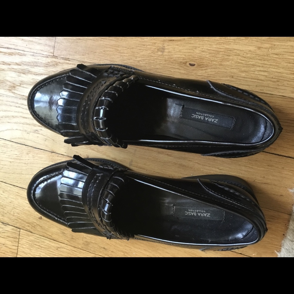 Zara Basic Black Loafer - image 2